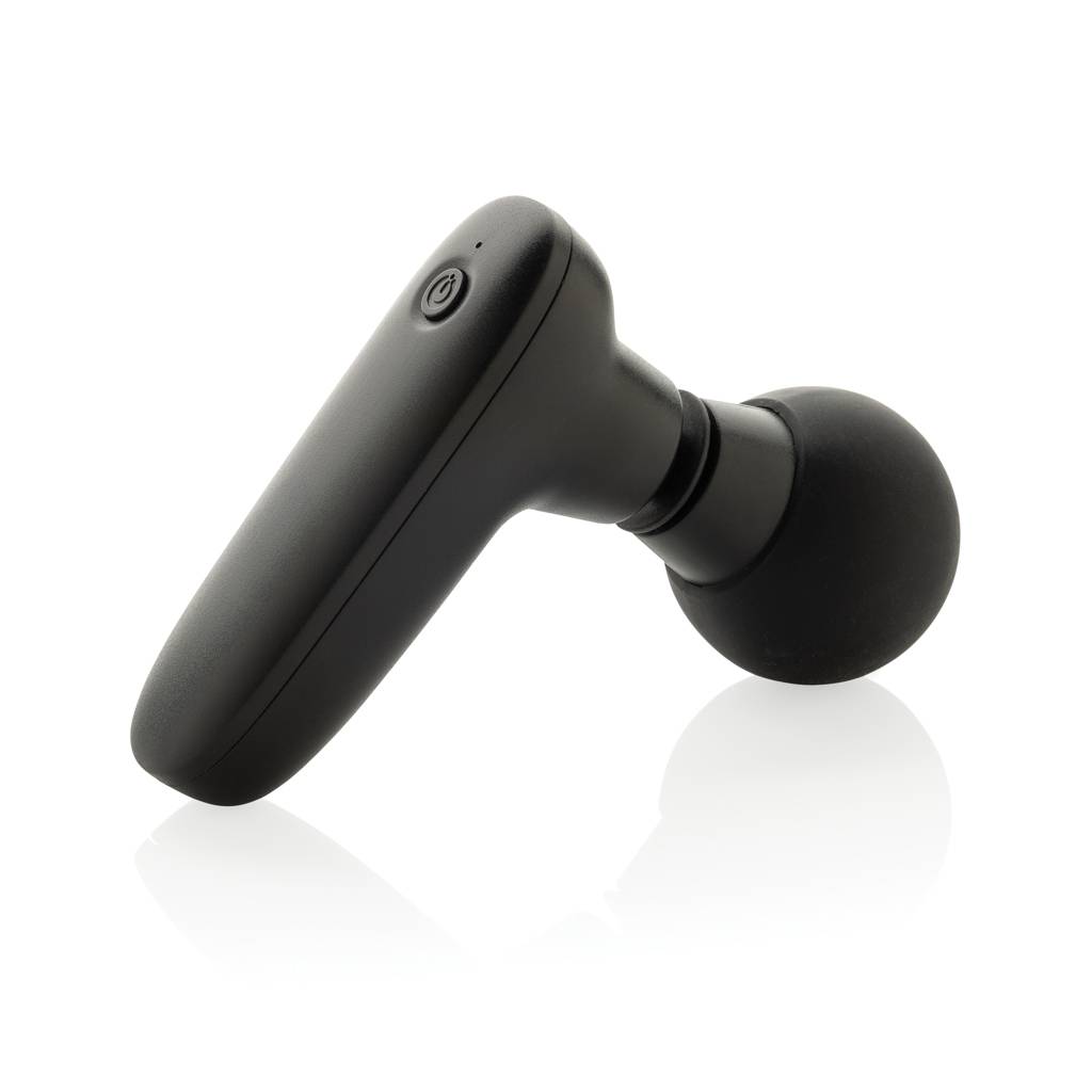 Revix RCS recyklovaná plastová masážna pištoľ, čierna