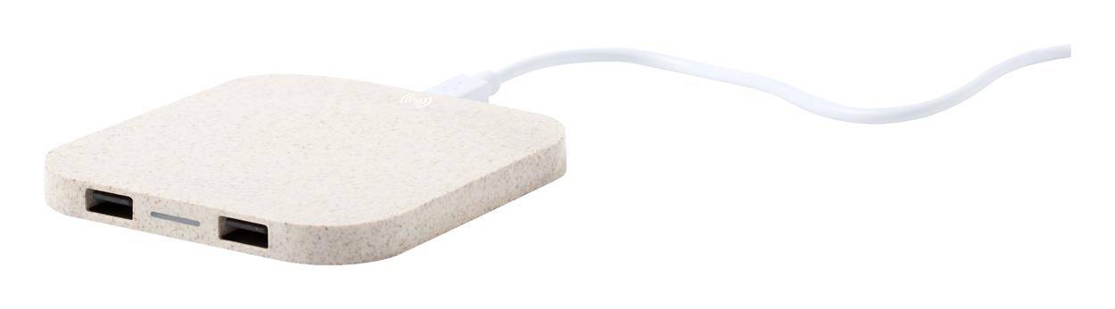 Riens bezdrôtová nabíjačka, hnedá