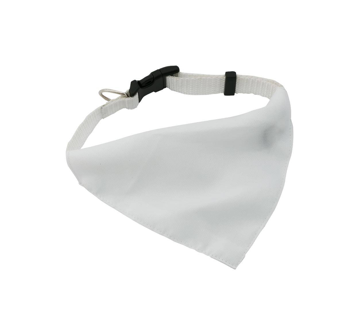 Roco obojek s šátkem, bílá