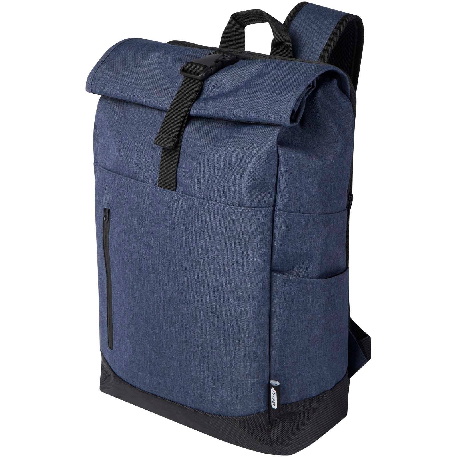 Rolovací batoh na 15,6" notebook Hoss, modrá Navy Heather