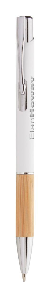 Roonel guličkové pero, biela  