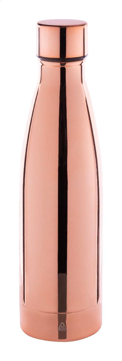 Roppar Oro RSS medená izolovaná fľaša, ružová Rose