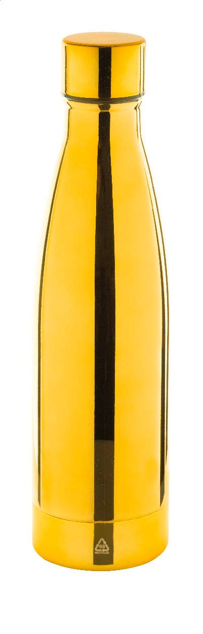 Roppar Oro RSS medená izolovaná fľaša, žltá Gold
