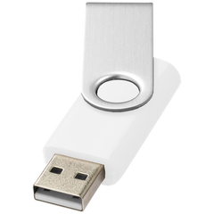 Obrázok ku produktu Rotačný USB flash disk, 2GB, biela