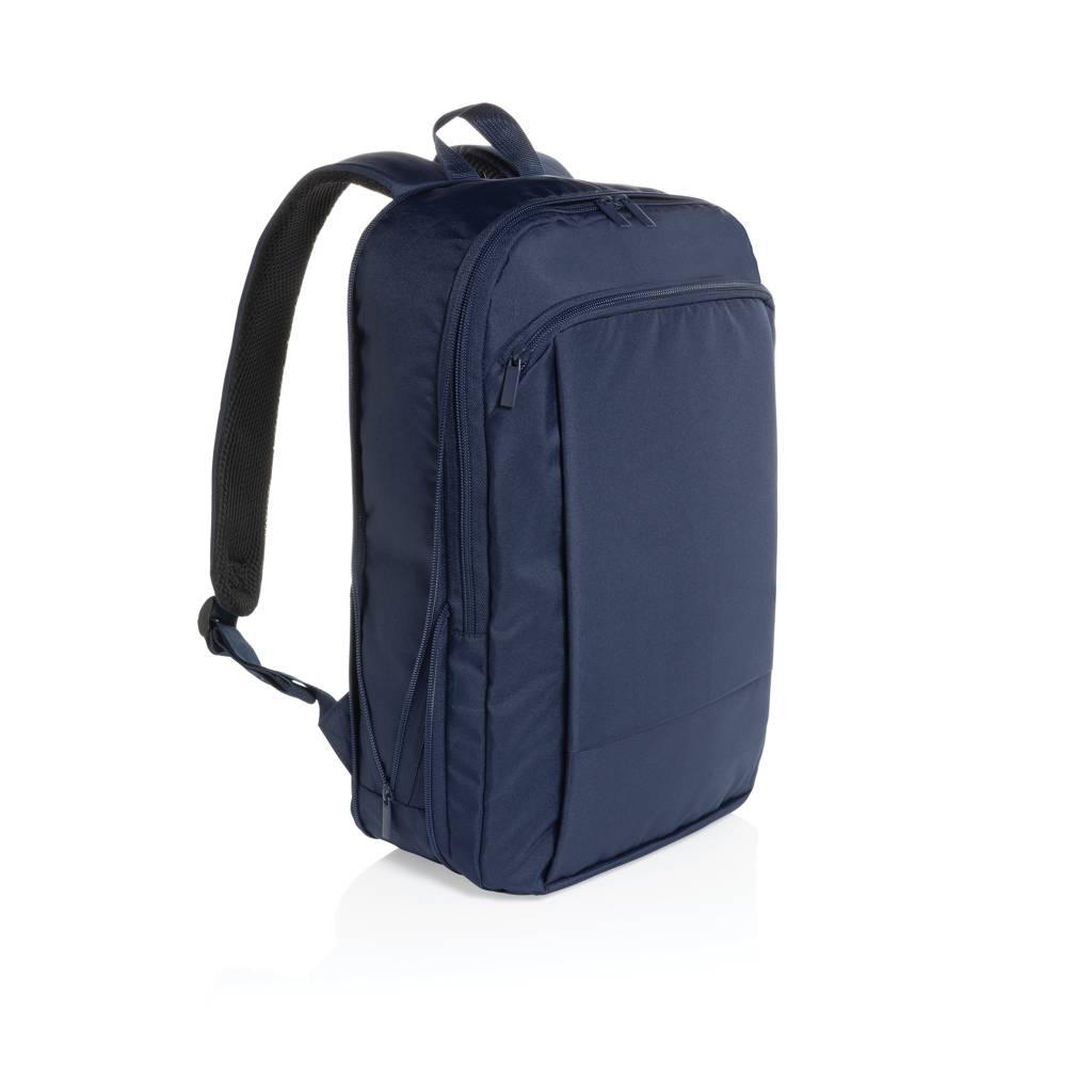 Rozšíriteľný tenký plecniak Flexpack Aware™ na 15,6" noteboo, modrá navy