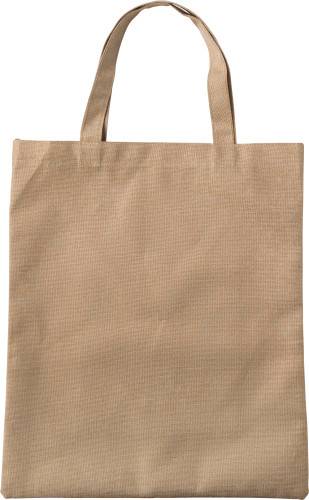 RPET polyesterová (600D) taška Ophelia, hnědá khaki