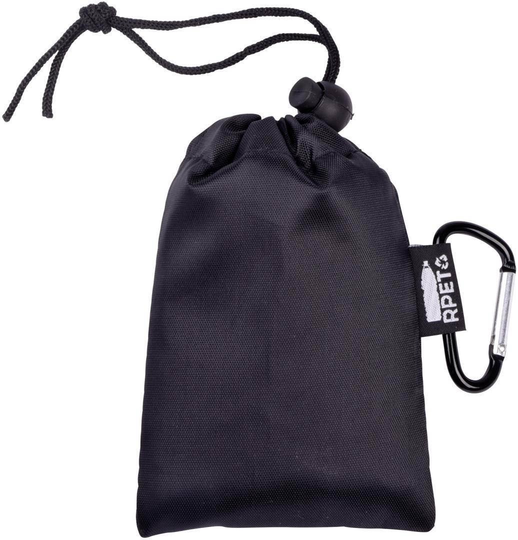 "RPET pončo ""Eco Safe"", černá"