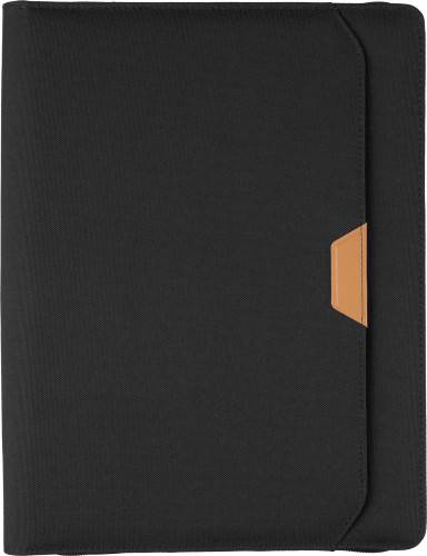 rPET portfólio A4 Jasmin, čierna