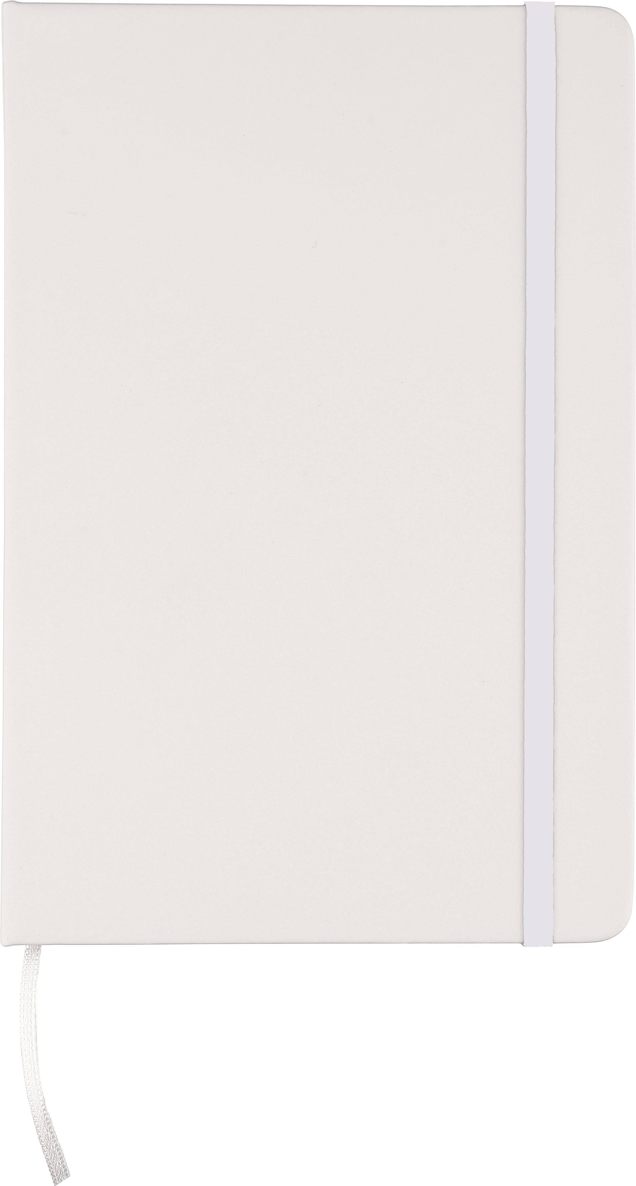 rPET zápisník (A5) Eamon, biela