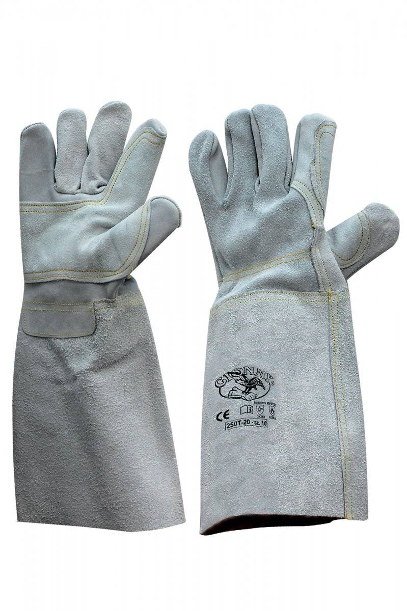 Rukavice PAYPER 250T-20/HAZARD 250T-20, ice modrá, 10