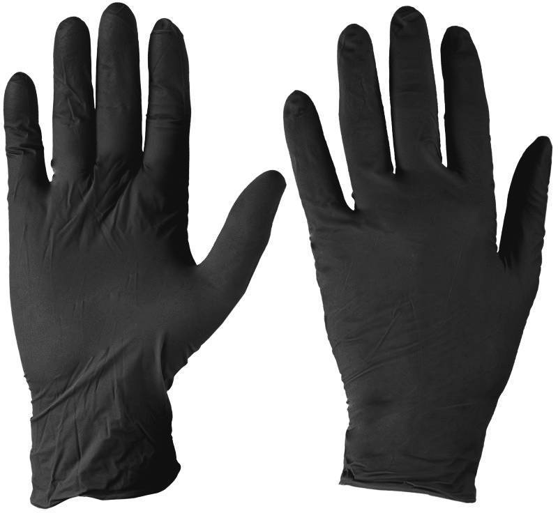 Rukavice PAYPER NITRO-TOUCH NPF 55, čierna, M