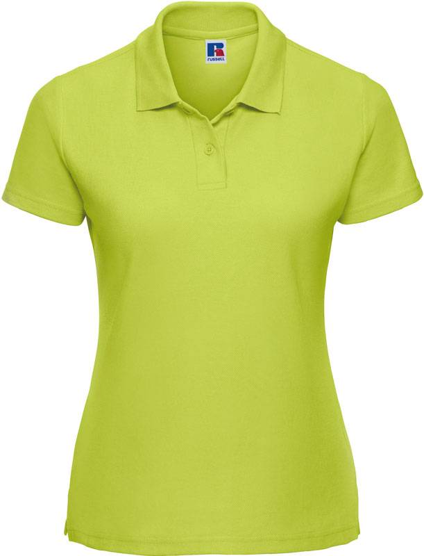 Russell | 539F, Dámske piqué polo, zelená Lime, XXL