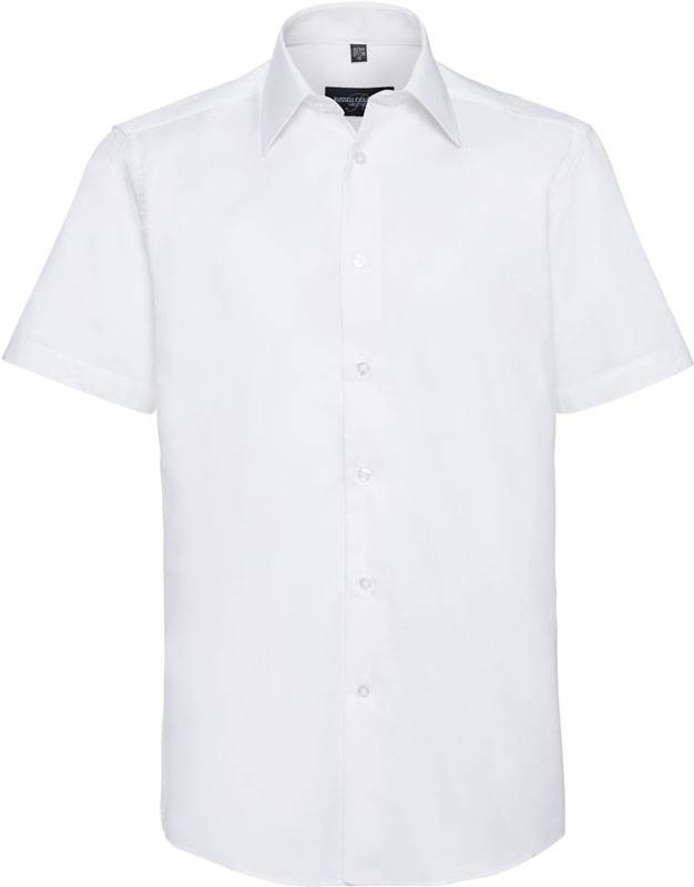 Russell | 923M, Košeľa Oxford s krátkym rukávom, biela, S