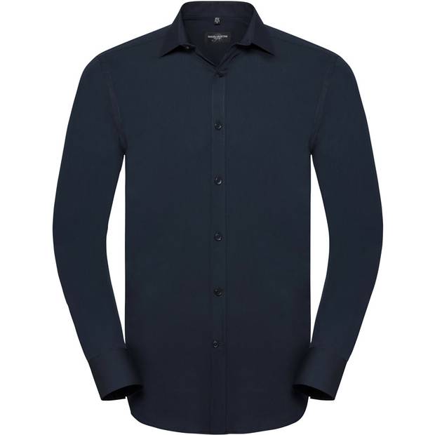 Russell | 960M, Elastická košeľa "Ultimate" s dlhým rukávom, modrá Bright Navy, 4XL Russell | 960M, Elastická košeľa "Ultimate" s dlhým rukávom, modrá Bright Navy, 4XL