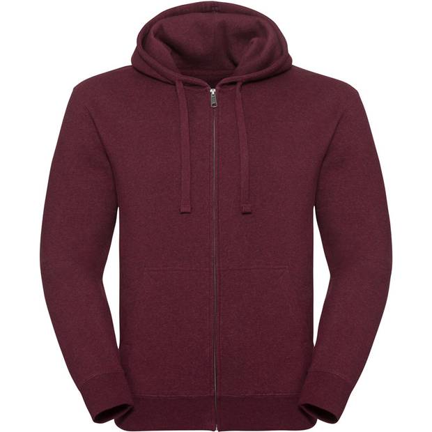 Russoll | 263M, Pánska melírovaná mikina s kapucňou Authentic, červená Burgundy Melange, XS Russoll | 263M, Pánska melírovaná mikina s kapucňou Authentic, červená Burgundy Melange, XS