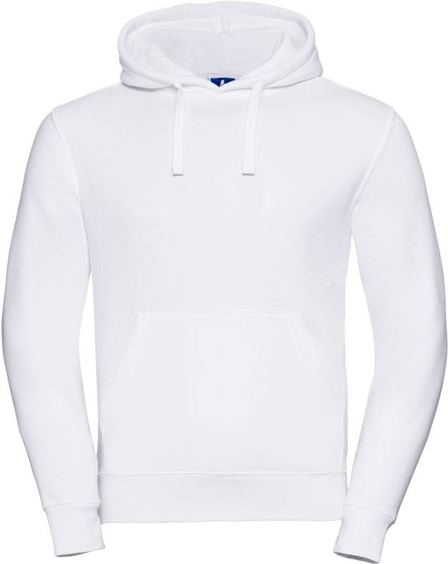 Russoll | 265M, Pánska mikina s kapucňou Authentic, biela, XL