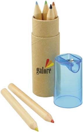 Sada 6 ks pastelek a ořezávátka