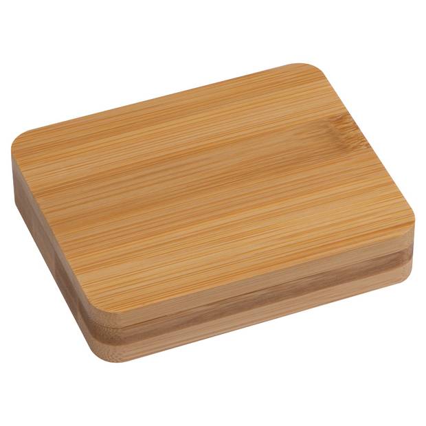 Sada na manikúru v bambusovém pouzdře, hnědá béžová Sada na manikúru v bambusovém pouzdře, hnědá béžová