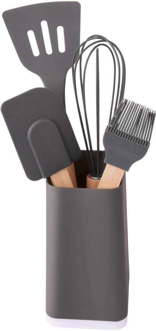 "Sada na vaření ""Cooking tools"" 5ks., šedá"