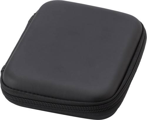 Sada nářadí, kožené pouzdro, černá