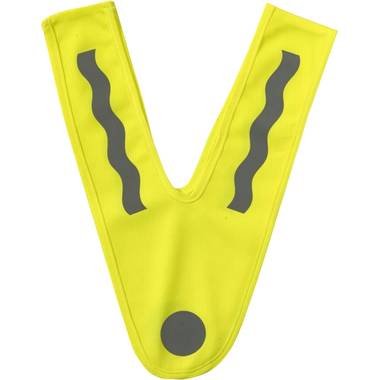 SAFECHILD Detská reflexná vesta v tvar V, žltá