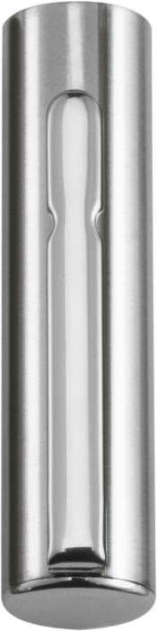 SALZBURG kovové guľôčkové pero, čierna náplň, červená