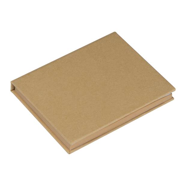 Samolepiaci poznámkový blok, hnedá béžová Samolepiaci poznámkový blok, hnedá béžová