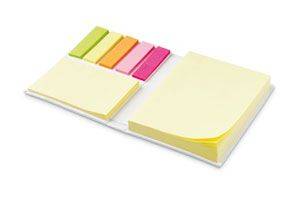 Samolepicí blok, bílá