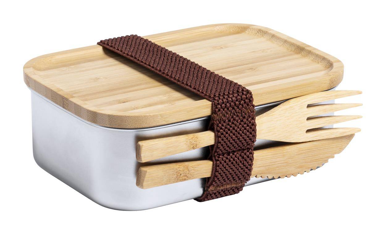 Sariul box na jedlo, hnedá