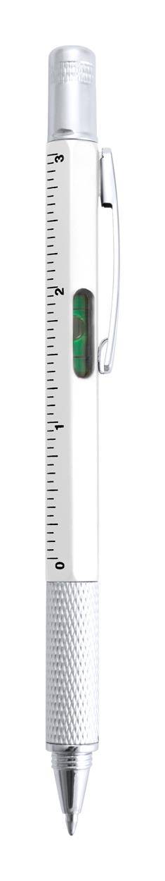 Sauris guľôčkové pero, biela