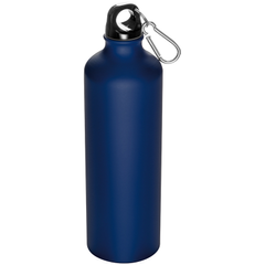 Obrázok ku produktu Seneda hliníková fľaša s karabínou 800 ml, modrá