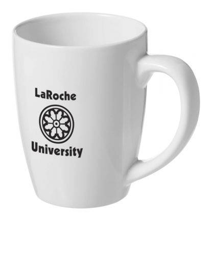 SENET keramický hrnček, 330 ml, biela