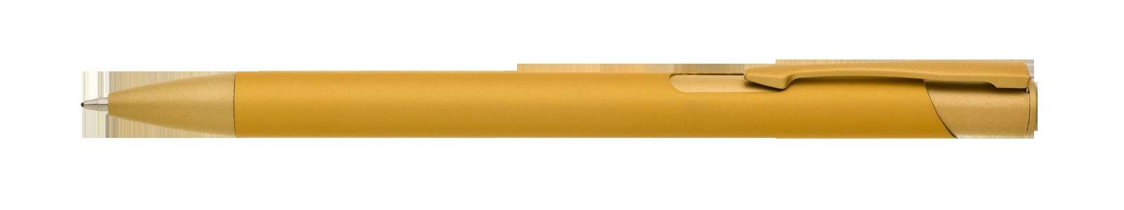 SETTASOFT RE guľôčkové pero recyklovaný kov, žltá Gold