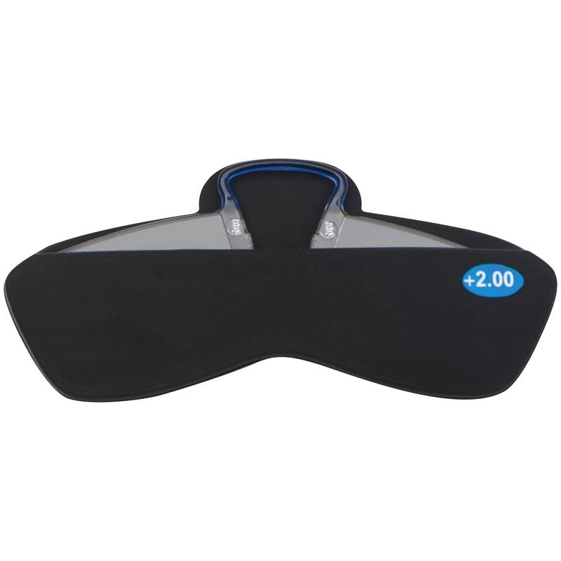 Silikonové pouzdro s brýlemi, černá