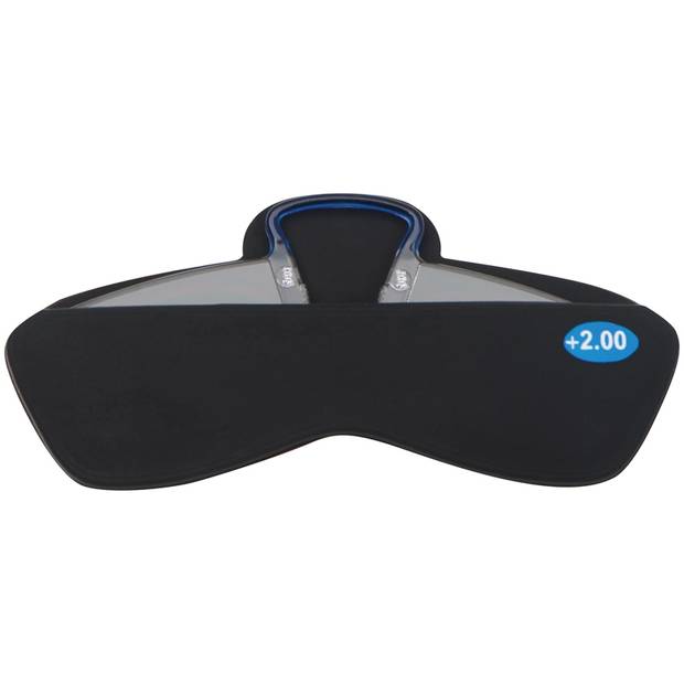 Silikonové pouzdro s brýlemi, černá Silikonové pouzdro s brýlemi, černá