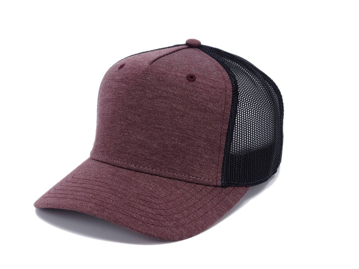 Šiltovka Snap curved, červená burgundy