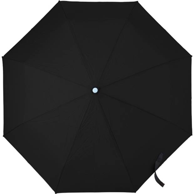 Skladací automatický dáždnik, čierna Skladací automatický dáždnik, čierna