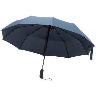 Skladací automatický dáždnik, tmavo modrá