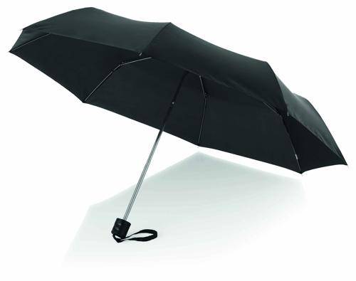 Skladací dáždnik, čierna