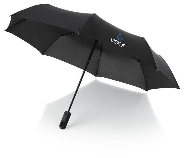 Skládací deštník, černá