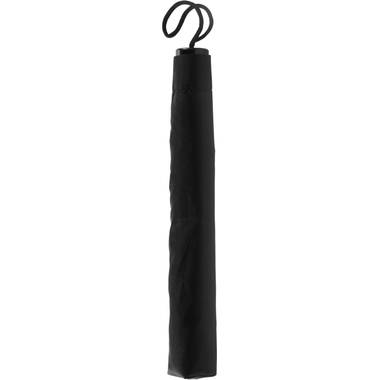 Skládací deštník, nylonový obal, černá