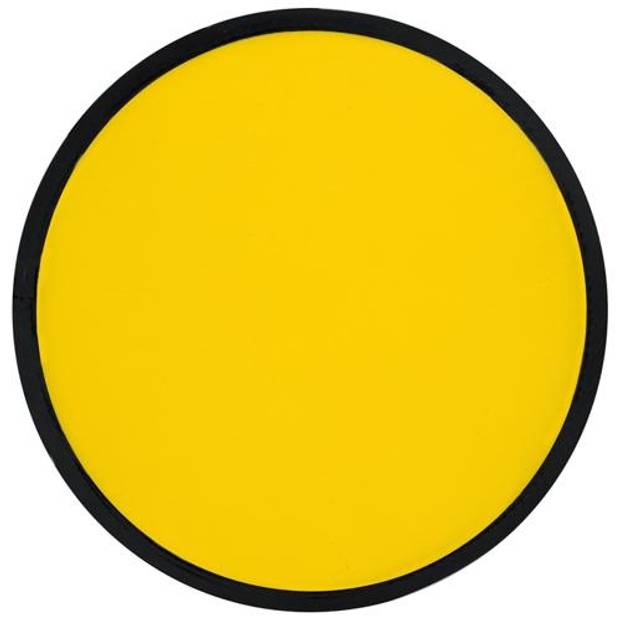 Skládací frisbee z polyesteru, žlutá Skládací frisbee z polyesteru, žlutá
