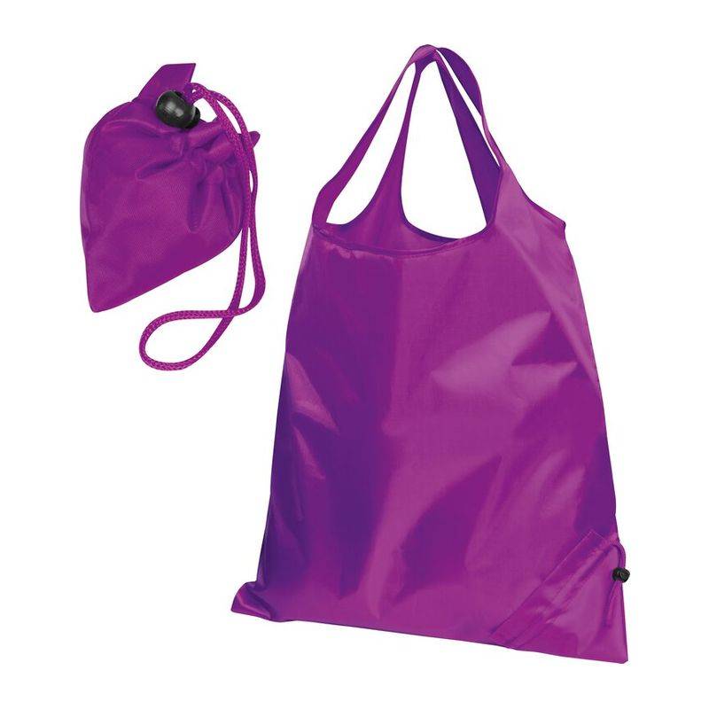 Skladacia nákupná taška, fialová
