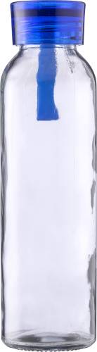 Sklenená fľaša na pitie (500 ml) Anouk, modrá light