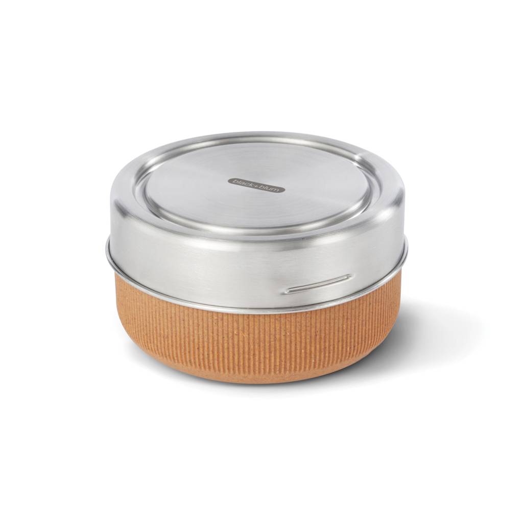 Sklenená miska na jedlo 750ml Black+Blum, hnedá