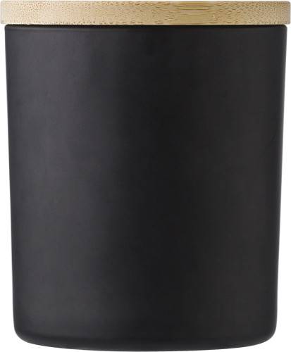 Skleněná svíčka Josiah, černá