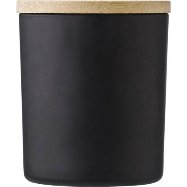 Skleněná svíčka Josiah, černá Skleněná svíčka Josiah, černá