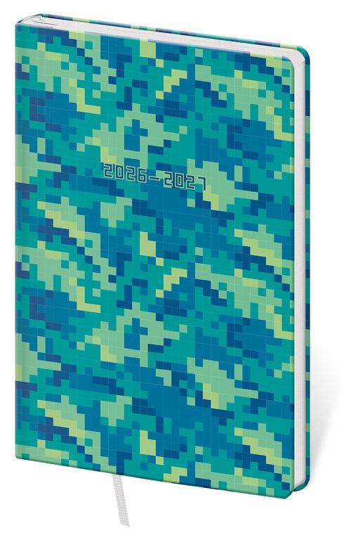 Školní diář STUDENT Pixel Quest 2026/27 - české kalendárium