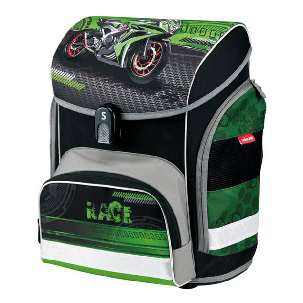 Školská aktovka Moto Race, viacfarebná Školská aktovka Moto Race, viacfarebná