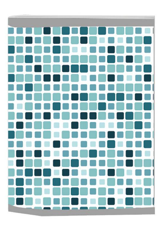 Školský zošit A4 Trend linajkový Mozaika, viacfarebná